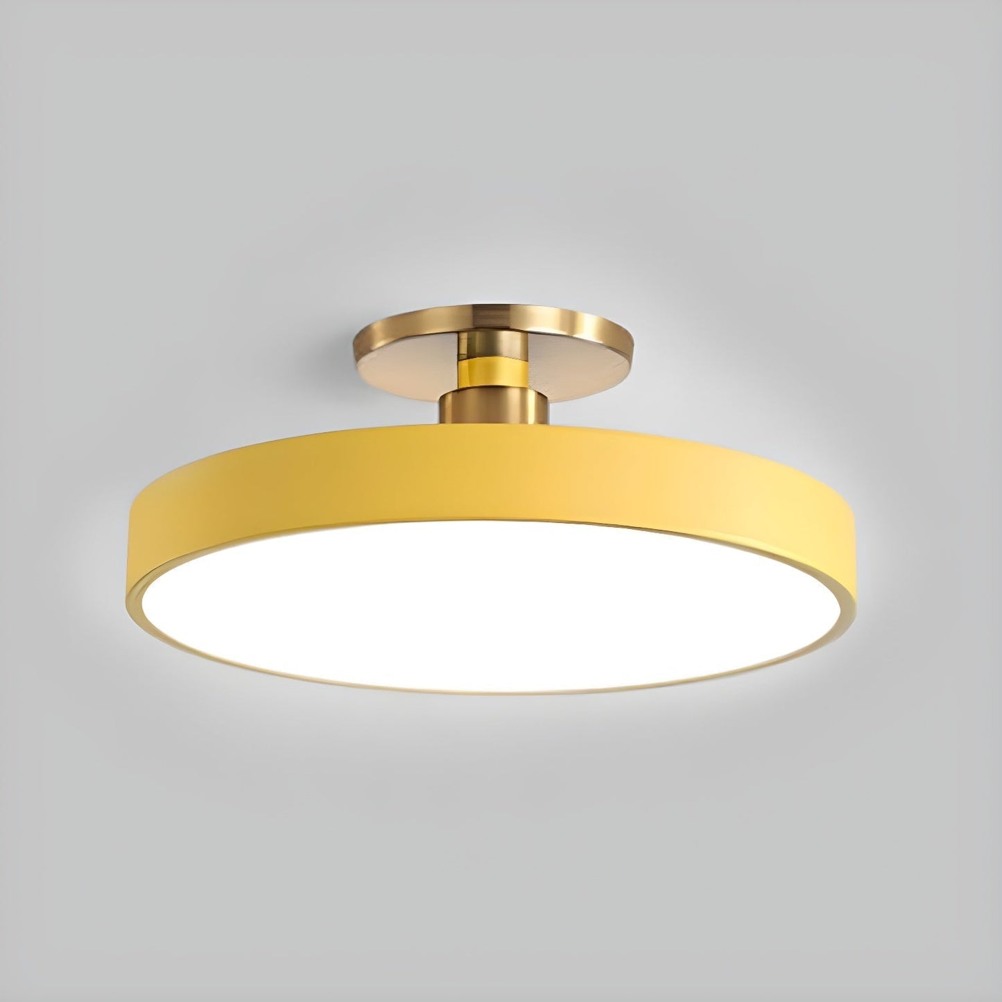 Sleek Circular LED Ceiling Light Fixtures