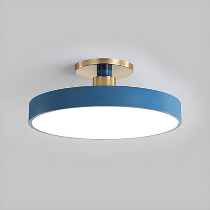 Sleek Circular LED Ceiling Light Fixtures