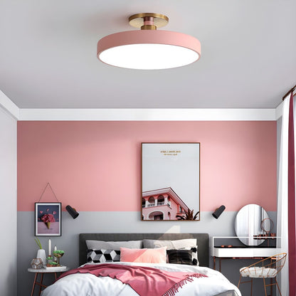 Sleek Circular LED Ceiling Light Fixtures