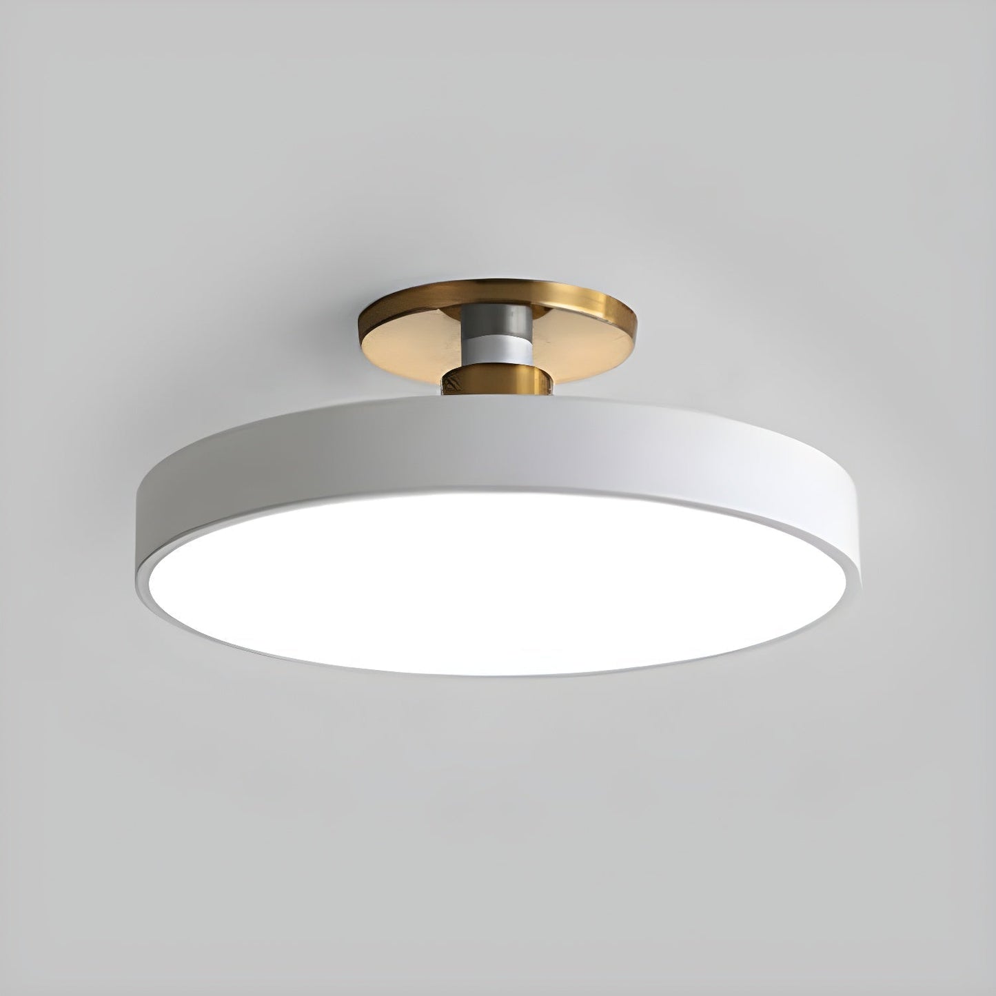 Sleek Circular LED Ceiling Light Fixtures