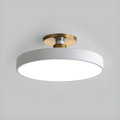 Sleek Circular LED Ceiling Light Fixtures