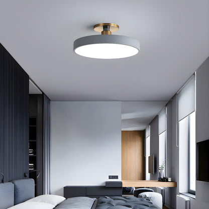 Sleek Circular LED Ceiling Light Fixtures