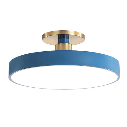 Sleek Circular LED Ceiling Light Fixtures