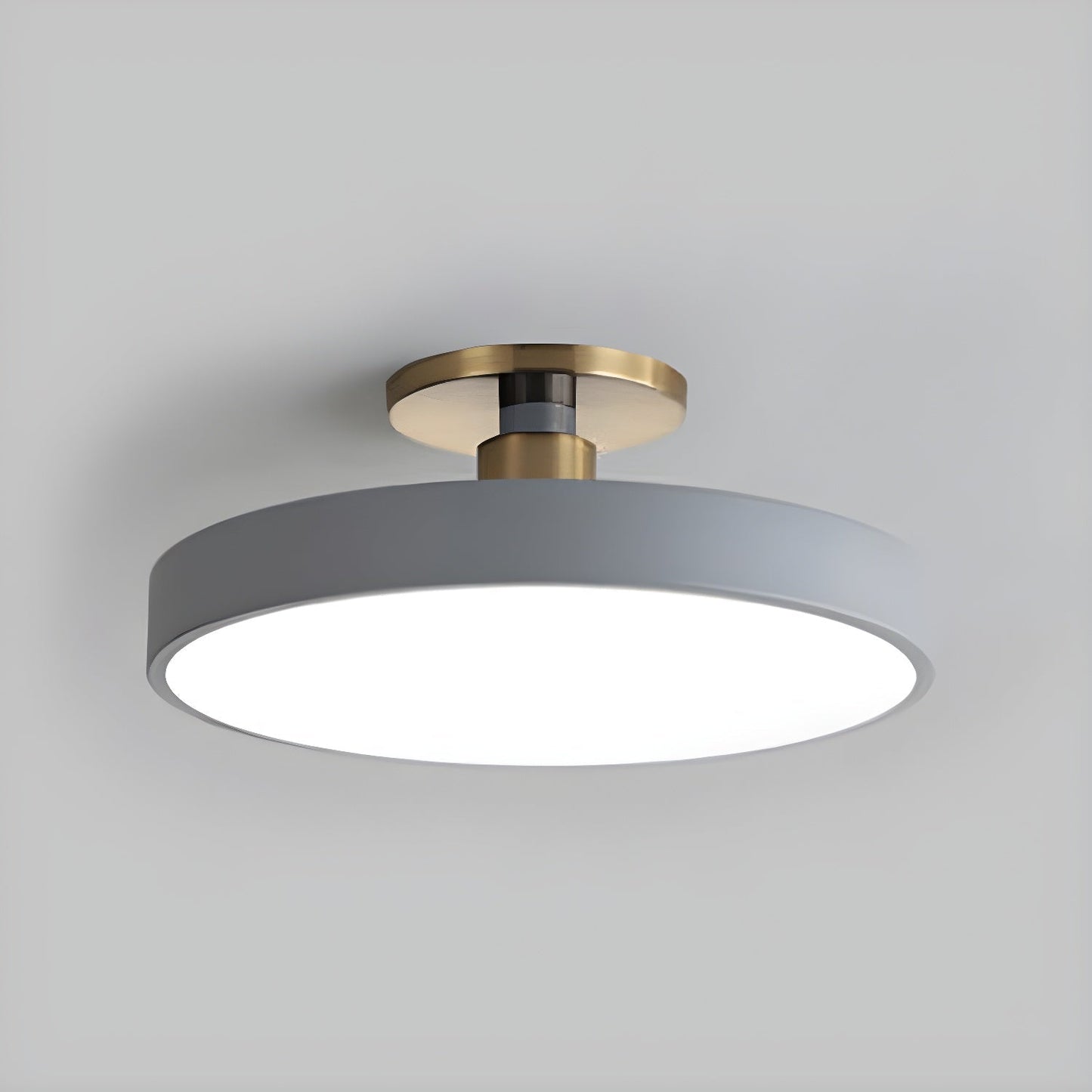 Sleek Circular LED Ceiling Light Fixtures