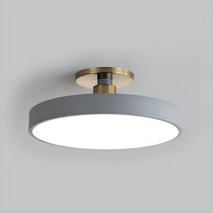 Sleek Circular LED Ceiling Light Fixtures