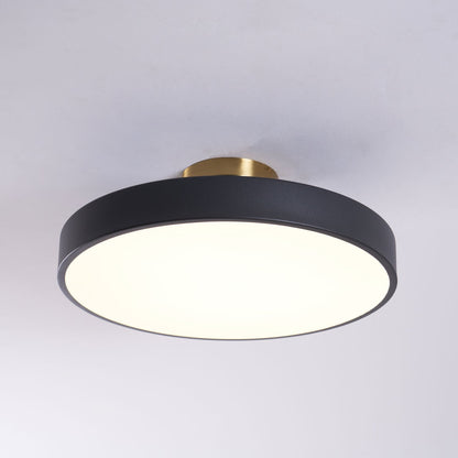 Sleek Circular LED Ceiling Light Fixtures