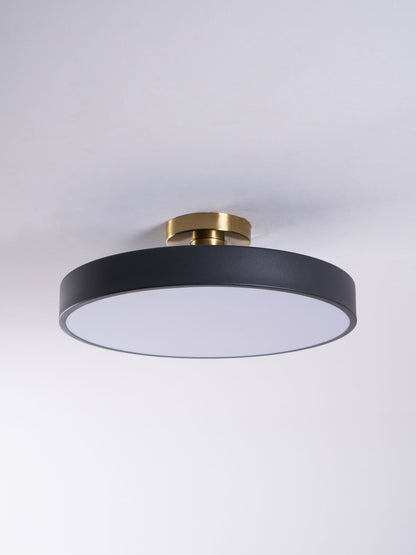 Sleek Circular LED Ceiling Light Fixtures