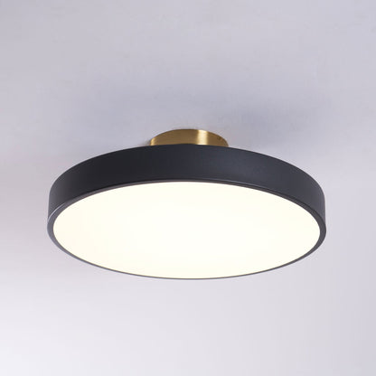 Sleek Circular LED Ceiling Light Fixtures