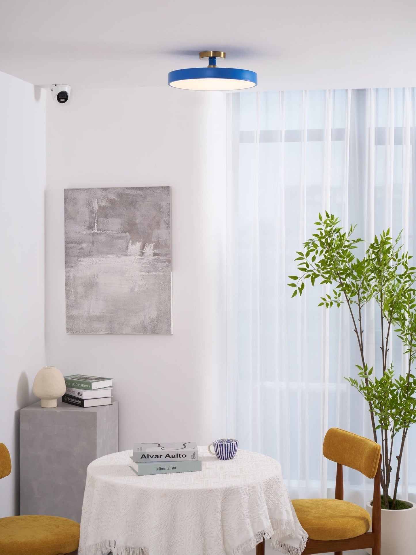 Sleek Circular LED Ceiling Light Fixtures