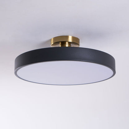 Sleek Circular LED Ceiling Light Fixtures
