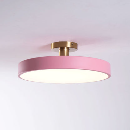 Sleek Circular LED Ceiling Light Fixtures