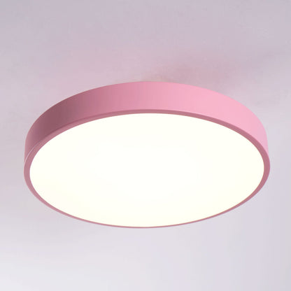 Sleek Circular LED Ceiling Light Fixtures