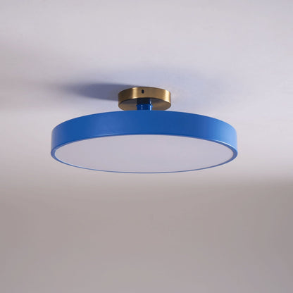 Sleek Circular LED Ceiling Light Fixtures