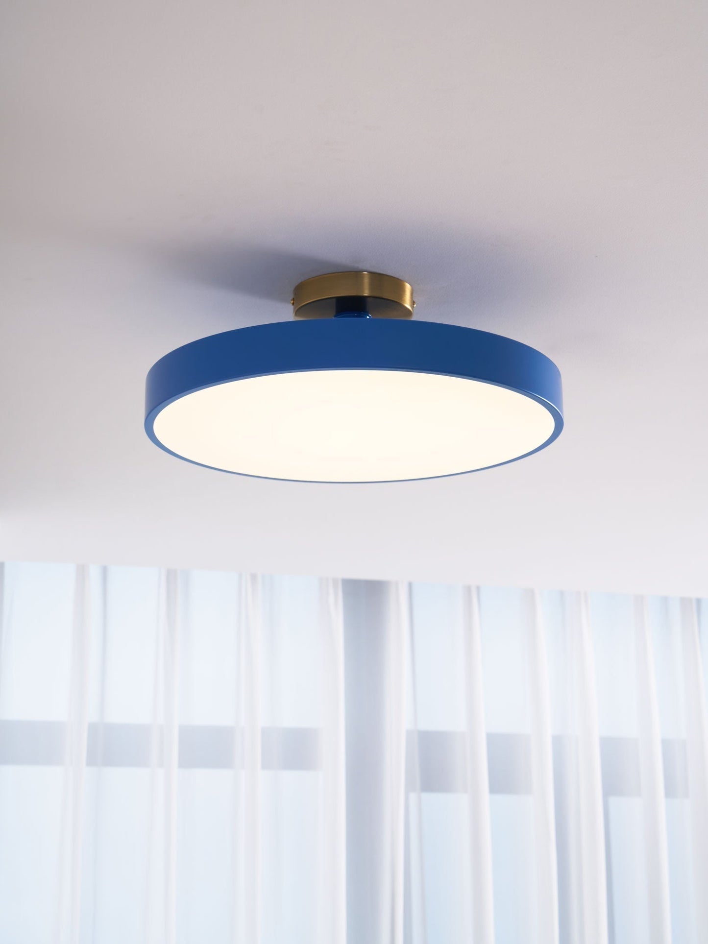 Sleek Circular LED Ceiling Light Fixtures