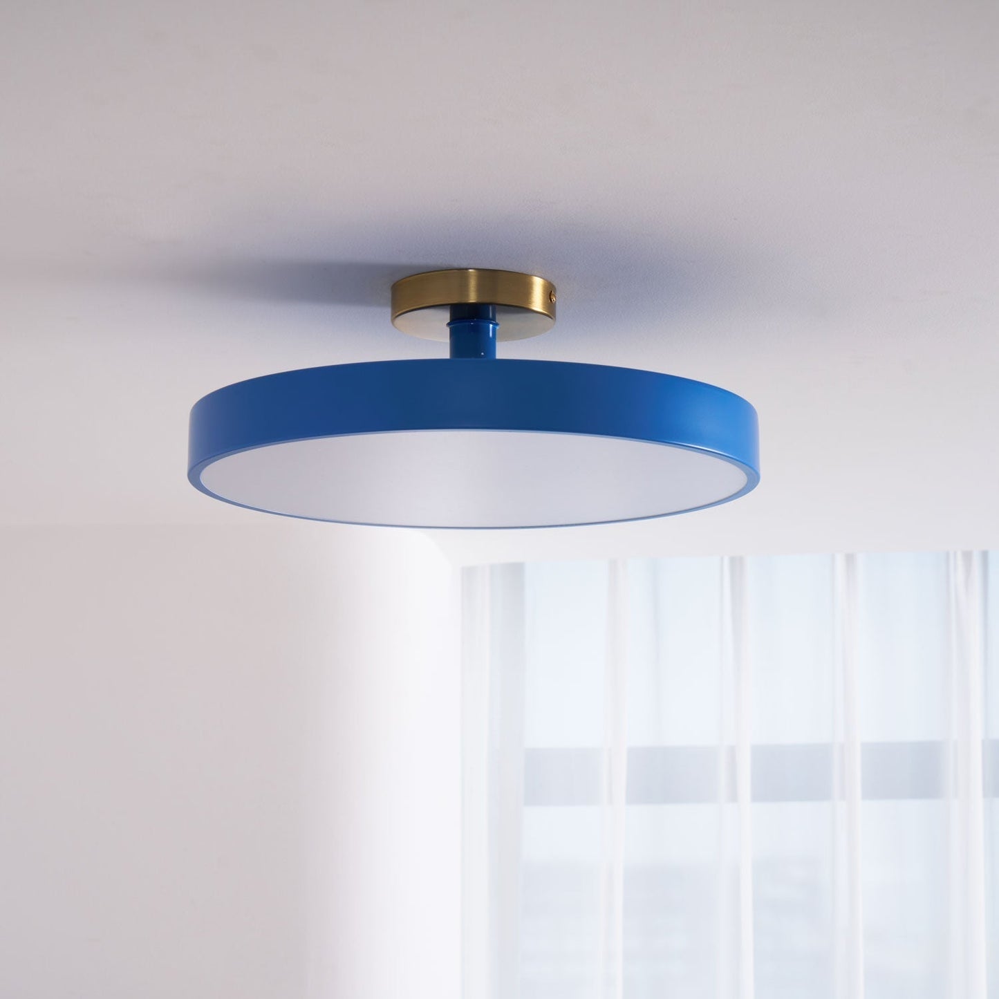Sleek Circular LED Ceiling Light Fixtures