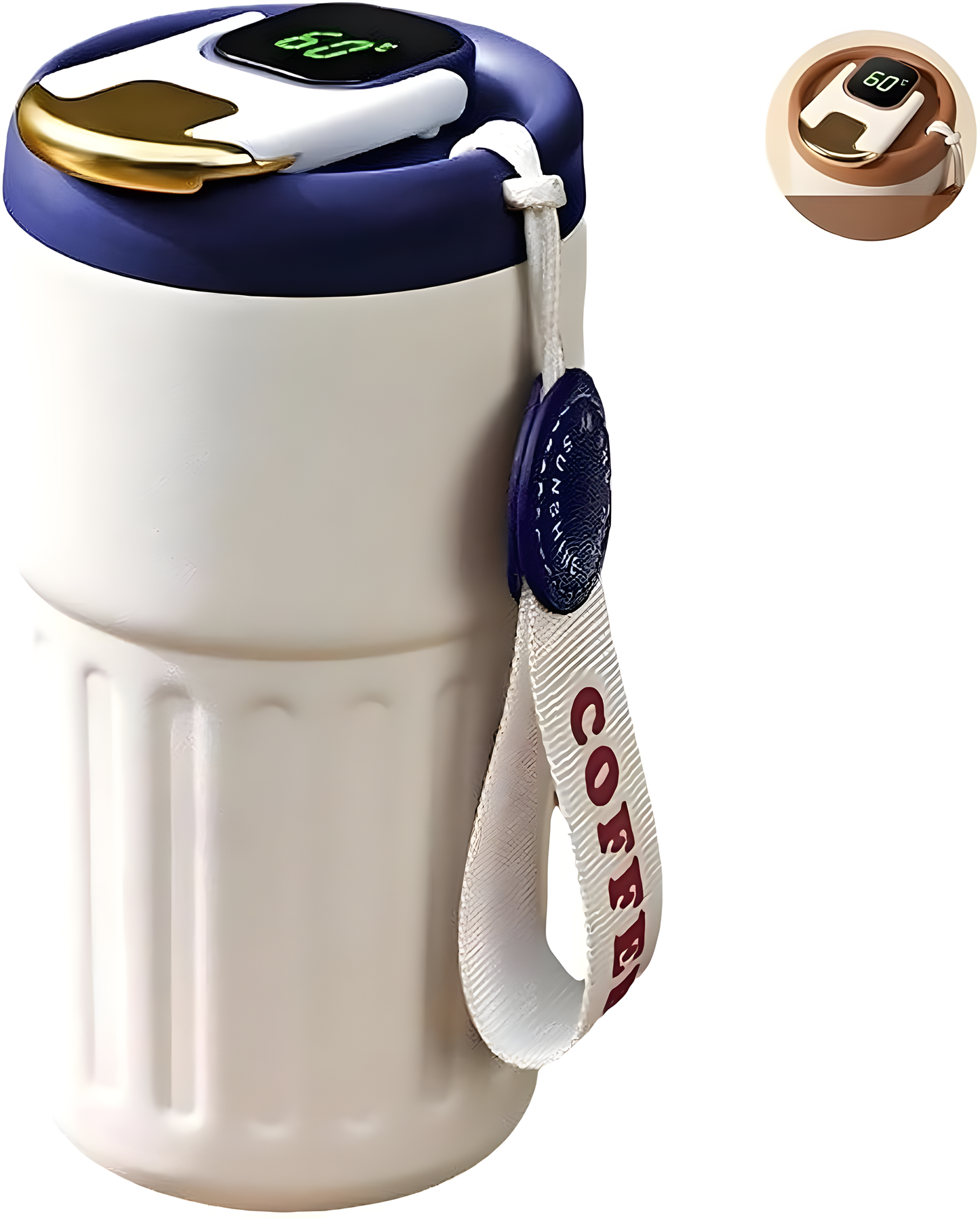 Insulated Smart Water Bottle with Temperature Control