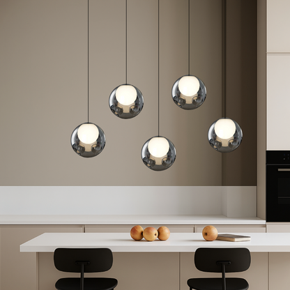 Elegant European Glass Drop Lamp - Fesara