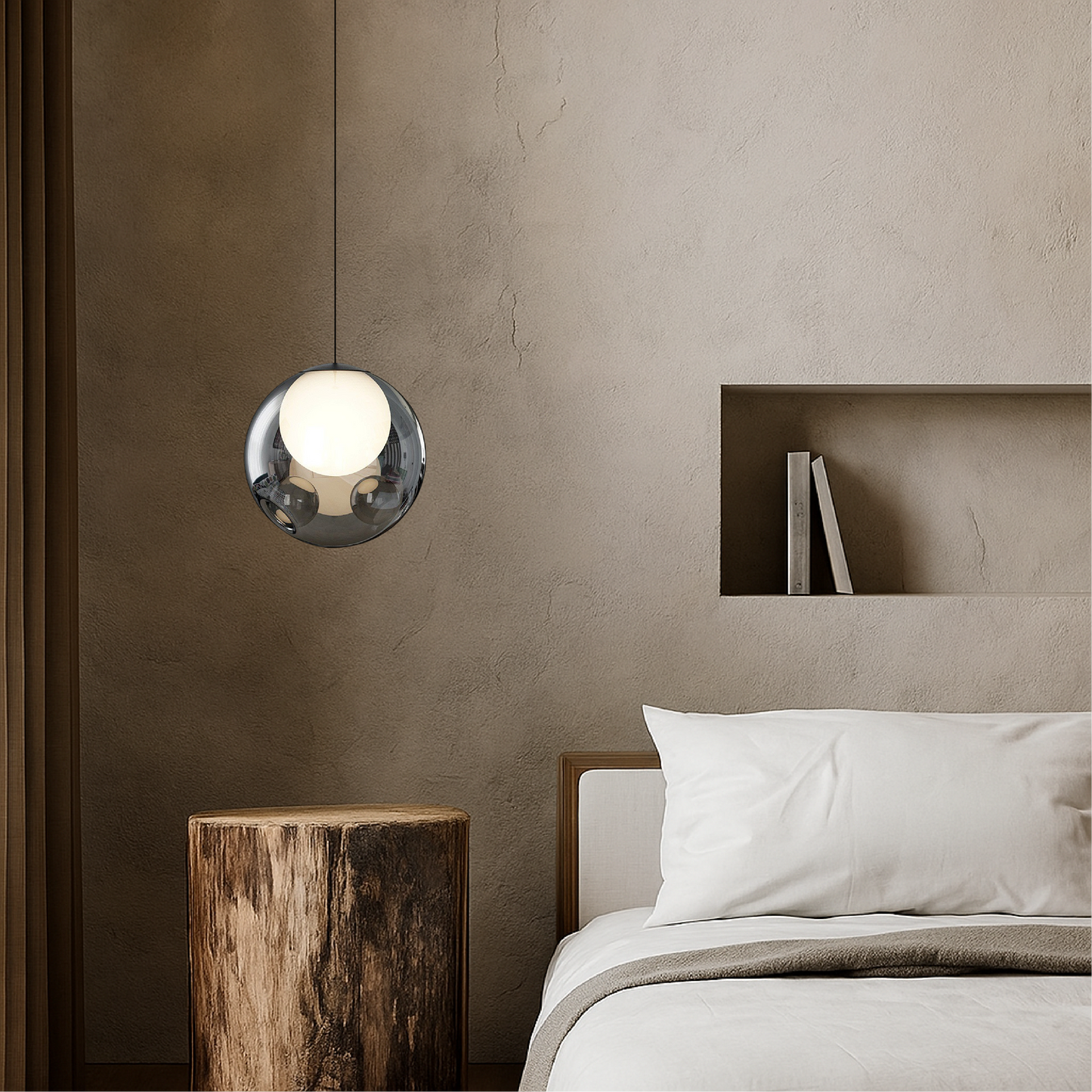Italian glass pendant lamp 1