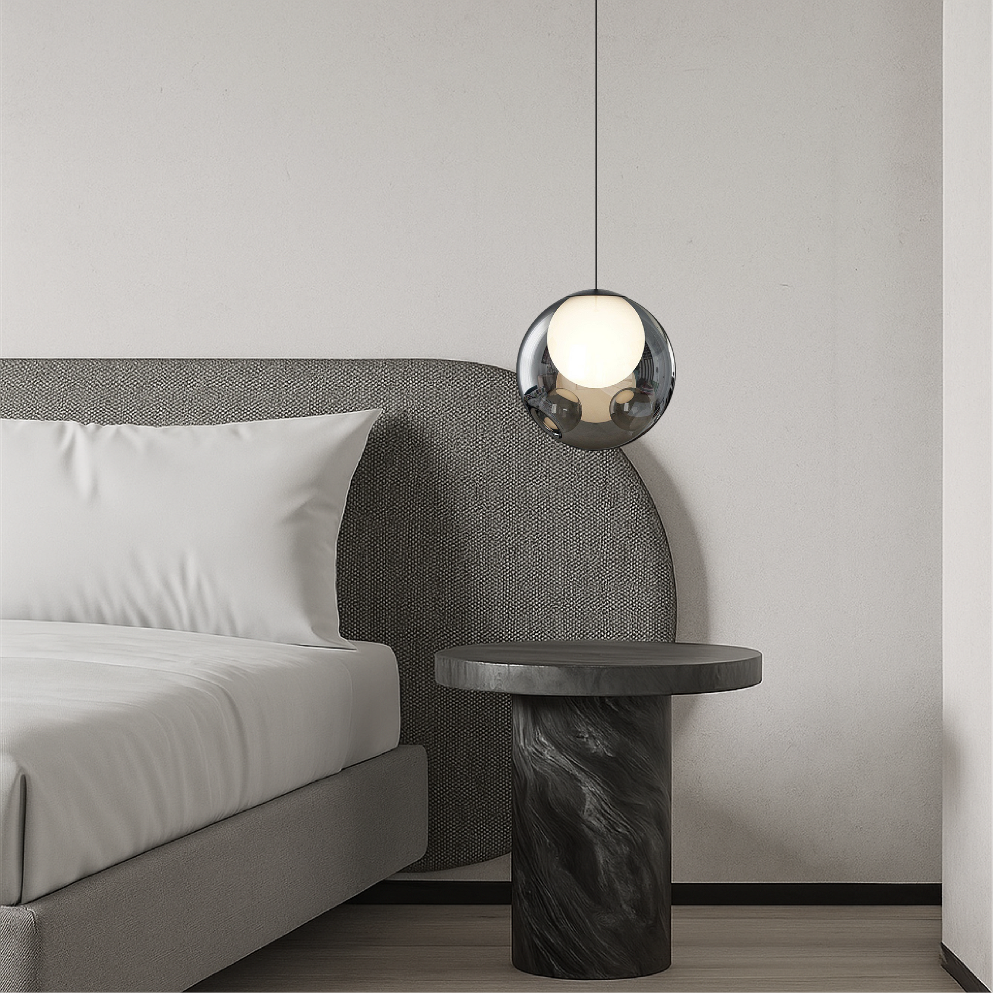 Italian glass pendant lamp 4