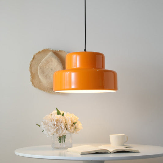 Warm Rustic Italian Pendant Light - Fesara