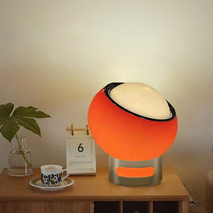 Classic Round Glass LED Desk Lamp