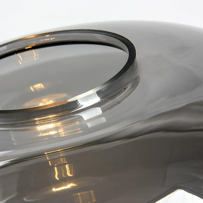 Bright Glass Desk Lamp with Soft LED Light