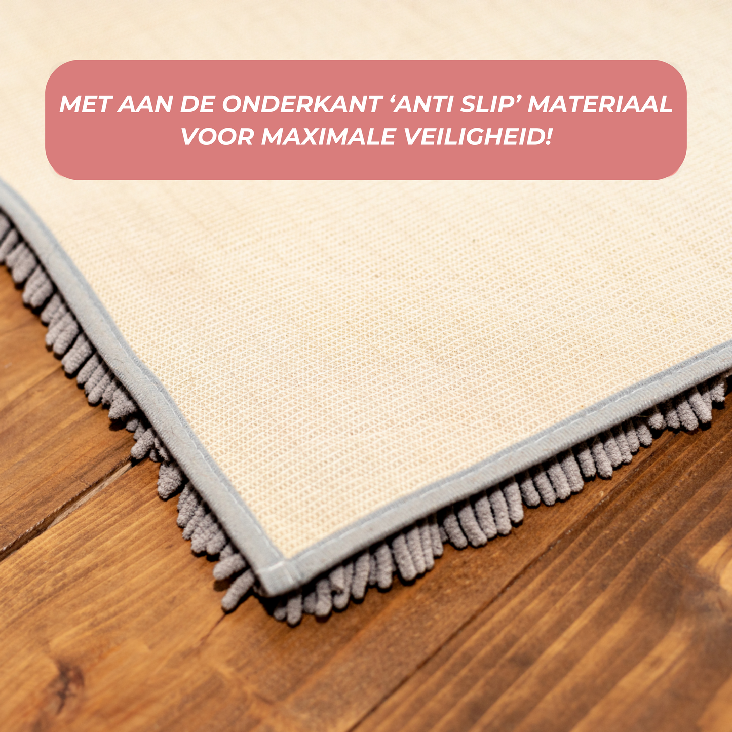 Highly Absorbent Dog Mat, Non-Slip Cleaning Mat for All Floor Types, Machine Washable, Durable Design-3