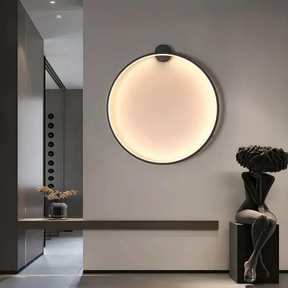 Elegant Circular Ring Wall Light - Fesara