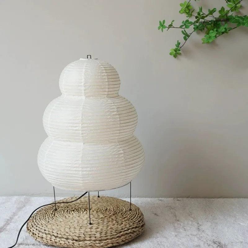 Warm Ambient Japanese Style Paper Lamp