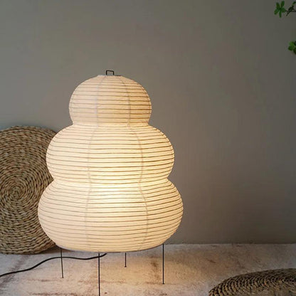 Minimalist Asian Rice Paper Table Lamp
