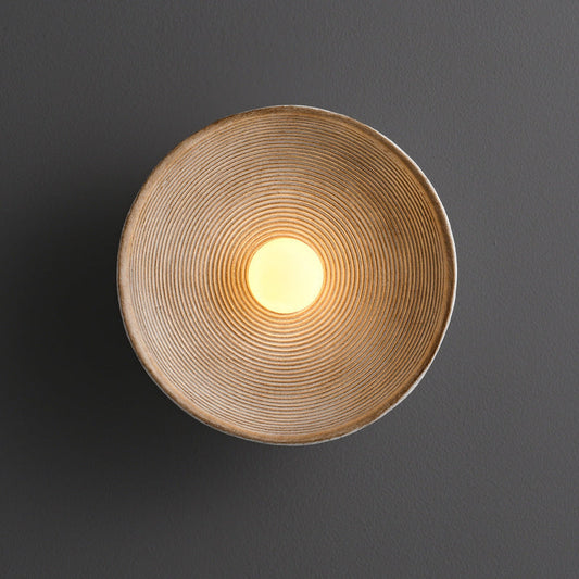 Simple Asian Style Wood Wall Light - Fesara