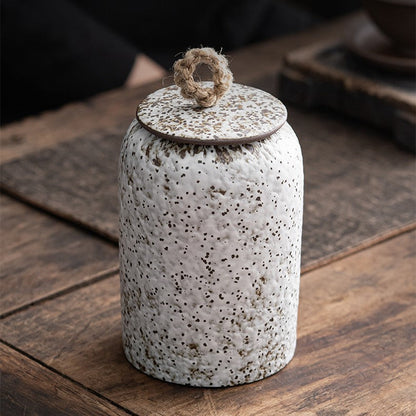Traditional Ceramic Tea Storage Jars