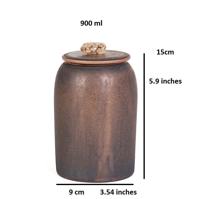 Traditional Ceramic Tea Storage Jars
