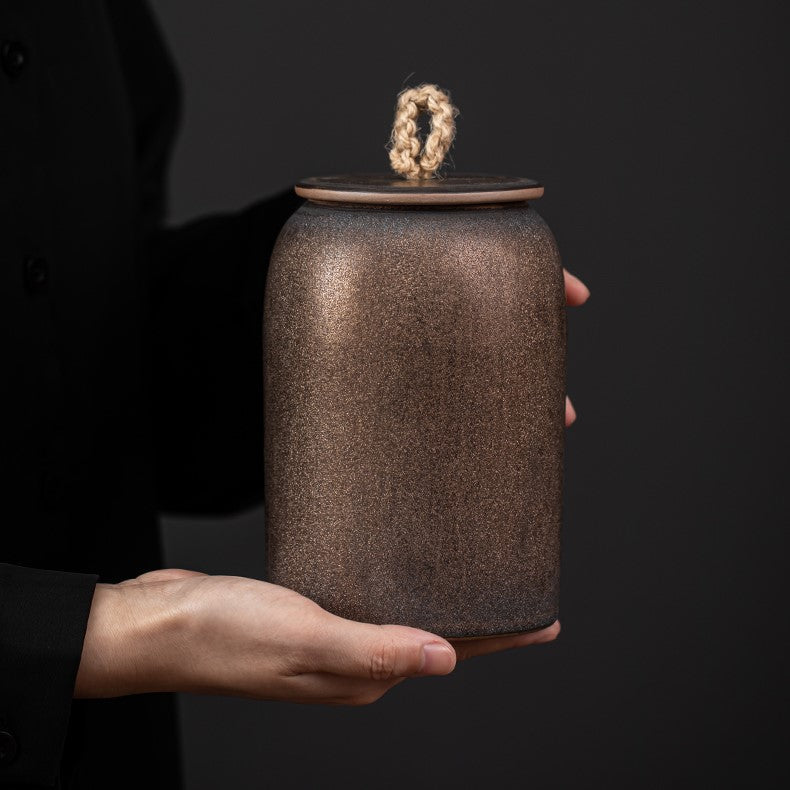 Traditional Ceramic Tea Storage Jars - Fesara