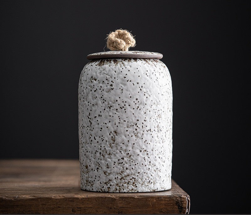 Traditional Ceramic Tea Storage Jars