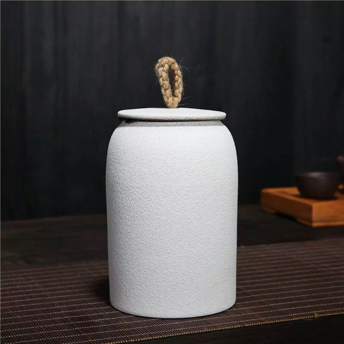 Traditional Ceramic Tea Storage Jars
