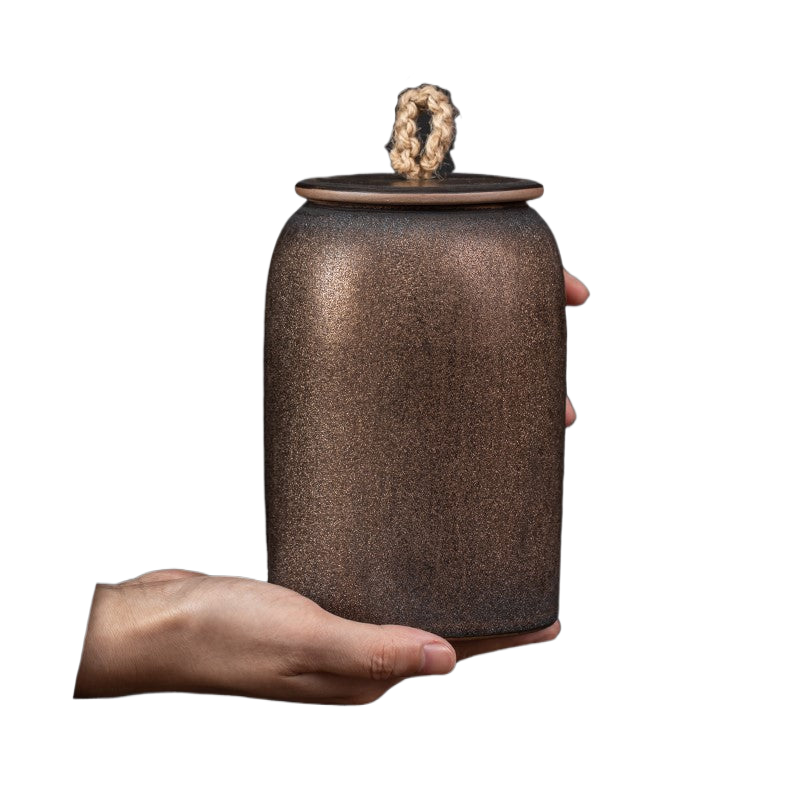 Traditional Ceramic Tea Storage Jars