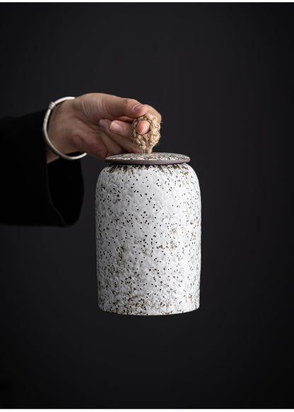 Traditional Ceramic Tea Storage Jars