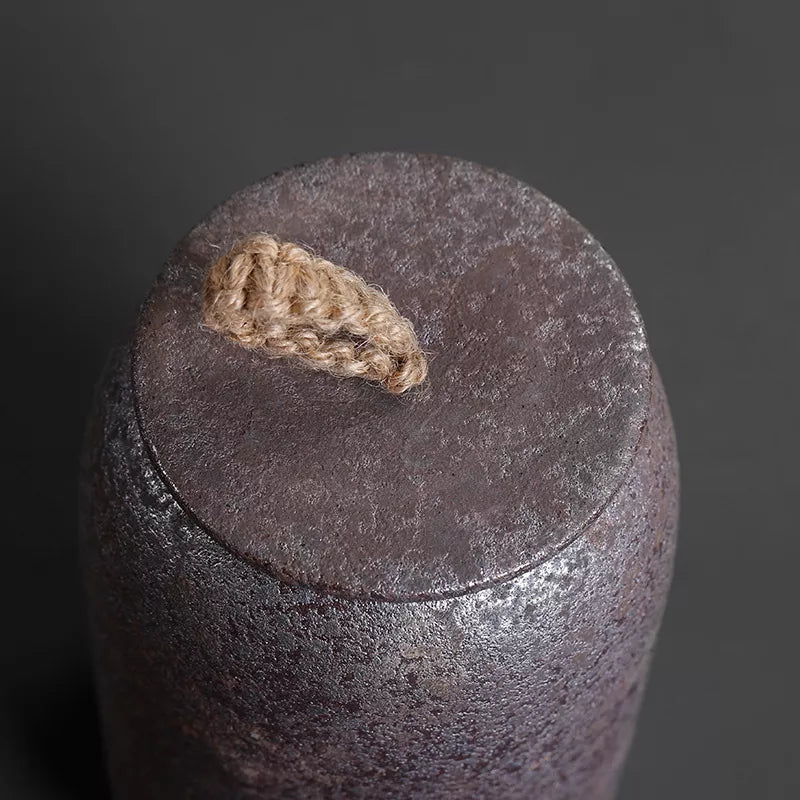 Traditional Ceramic Tea Storage Jars