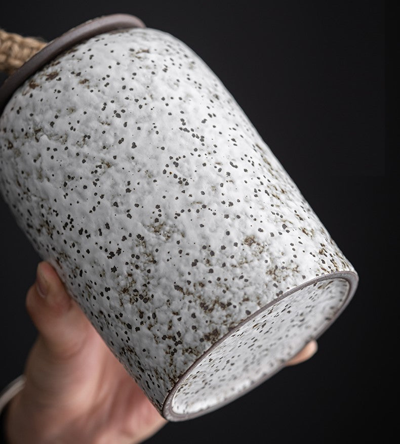 Traditional Ceramic Tea Storage Jars