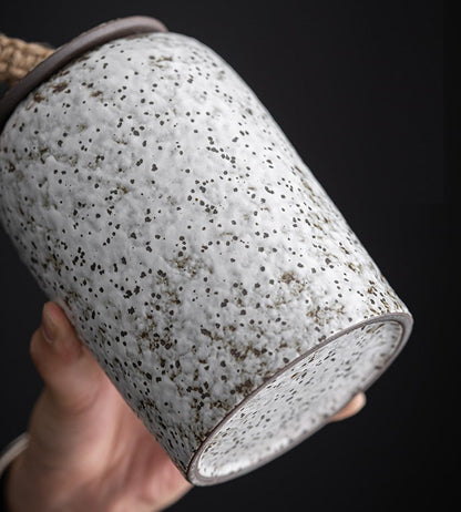 Traditional Ceramic Tea Storage Jars