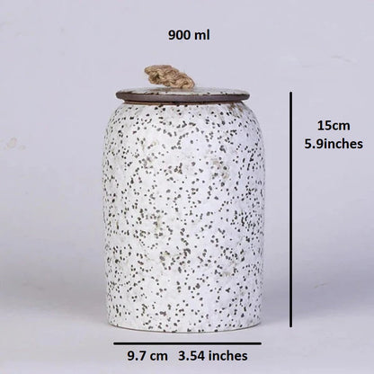 Traditional Ceramic Tea Storage Jars