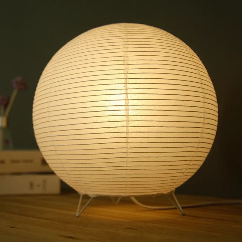 Traditional Rice Paper Table Lamp