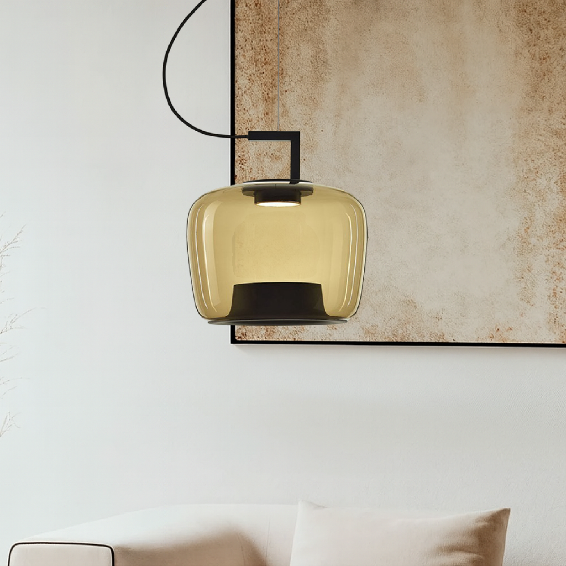 Jaura's glass pendant lamp 4