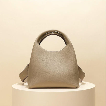 Classic Real Leather Ladies Shoulder Handbag - Fesara