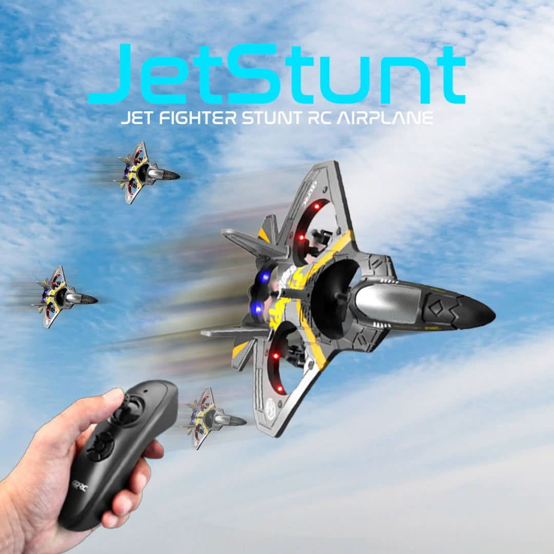 Remote Control Stunt Airplane with 360° Flips