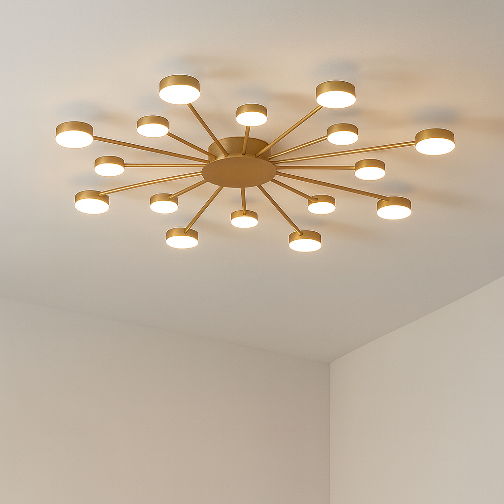Simple LED Ceiling Light for Modern Homes - Fesara