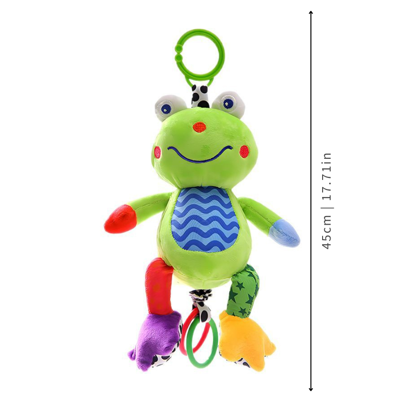 Colorful Frog Figurine