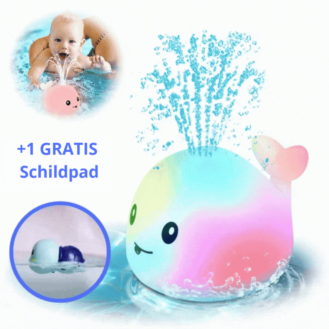 Colorful Ocean Whale Bath Toy - Fesara