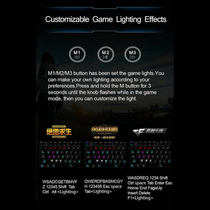 Metallic Wired Gaming Keyboard with Brown Switches